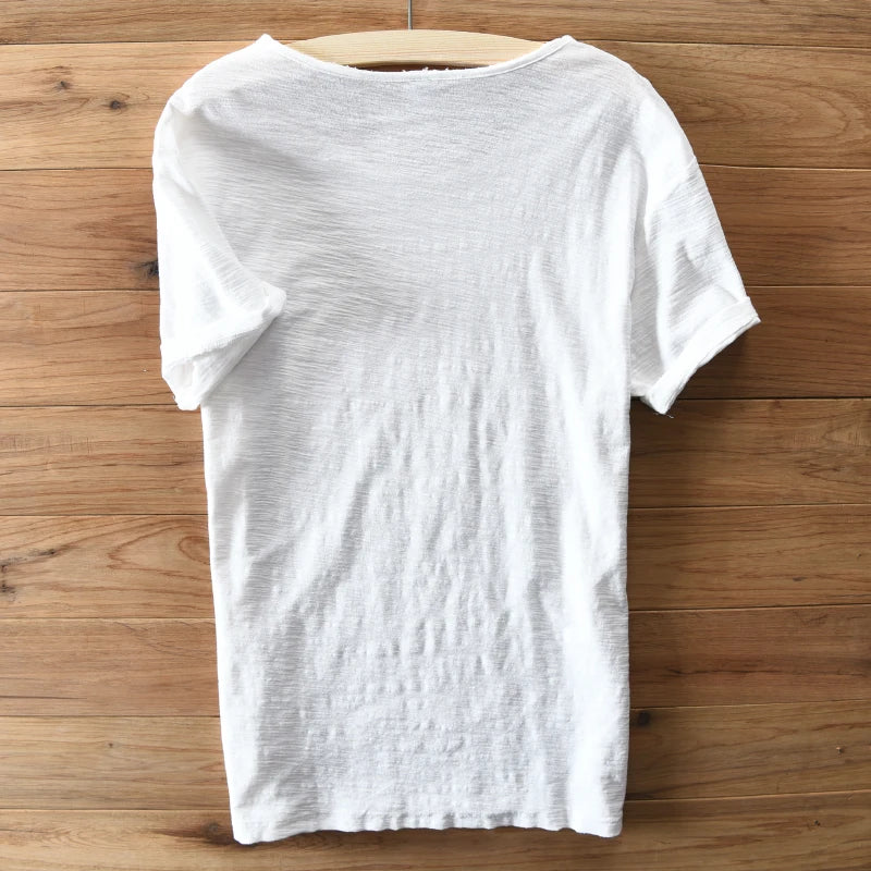 Camiseta Italiana SoftWear - Casual Summer Cotton