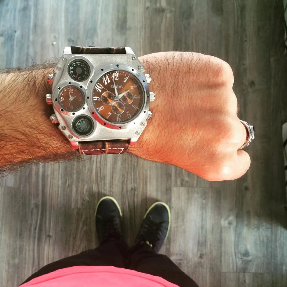 Oulm: Um Relógio Esportivo Multifuncional para o Homem Aventureiro