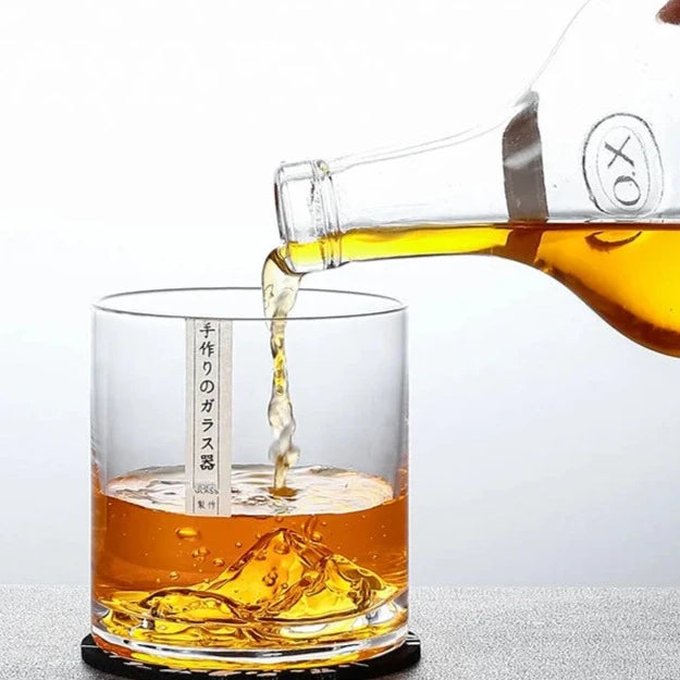 Copo Japonês de Whisky com Iceberg 3D - Corletaria