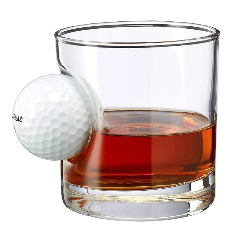 Copo de Whisky Bola de Golfe: Embace cada gole em Luxo e Exclusividade